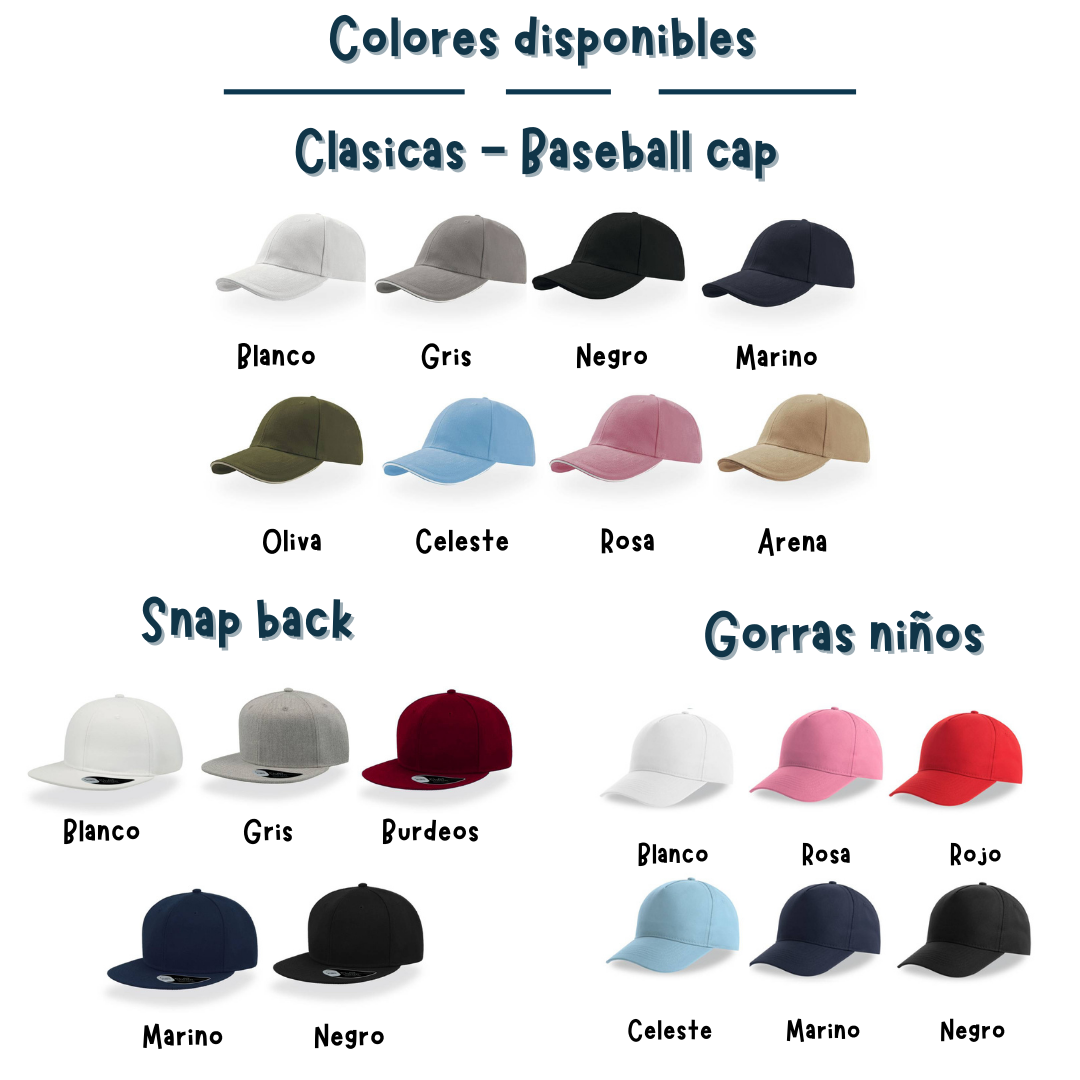 Gorras Personalizadas Retratos