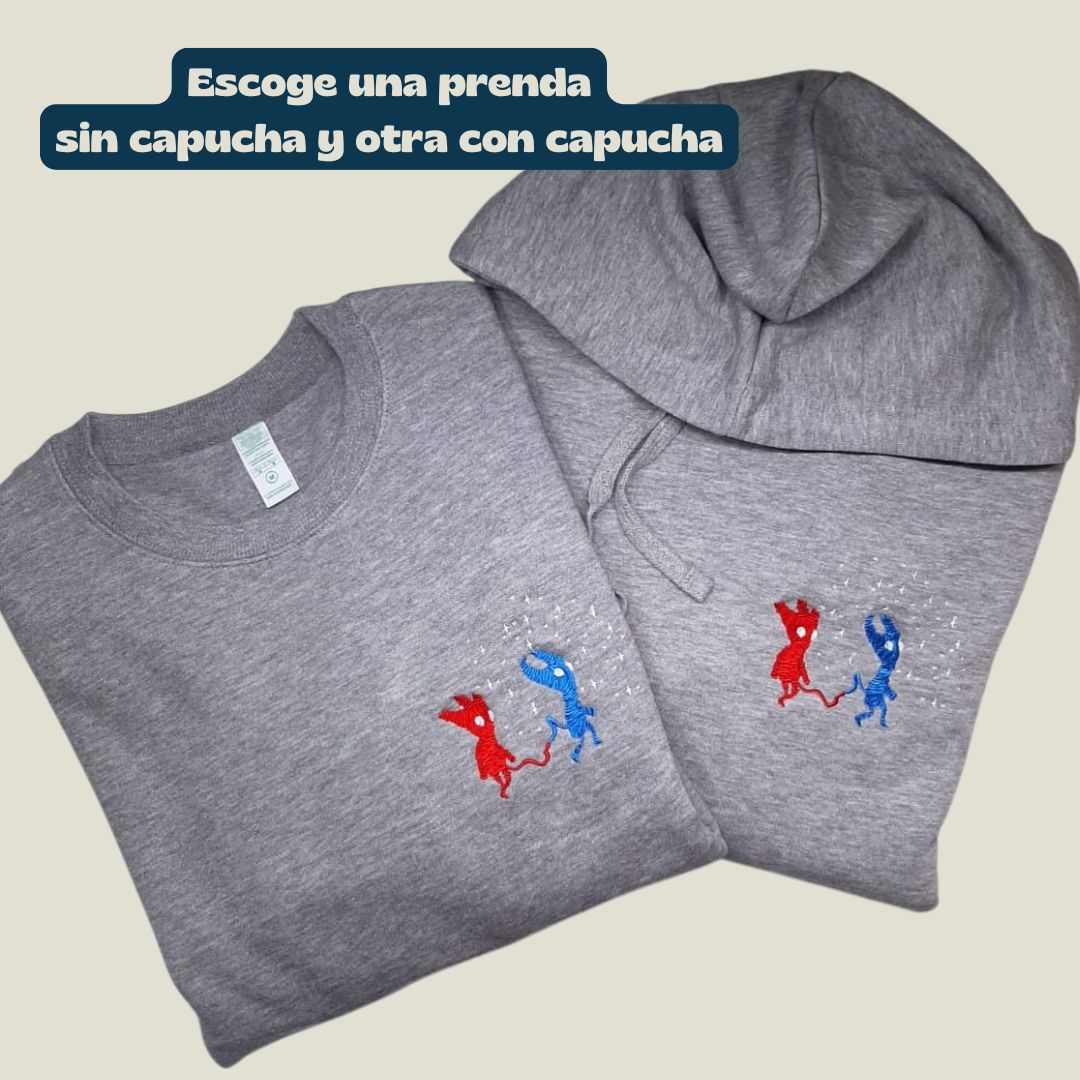 Pack Combinado Sudaderas Retrato Personalizadas