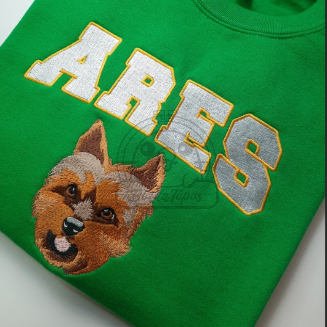 Niño Personalizado Mascota con nombre y fecha