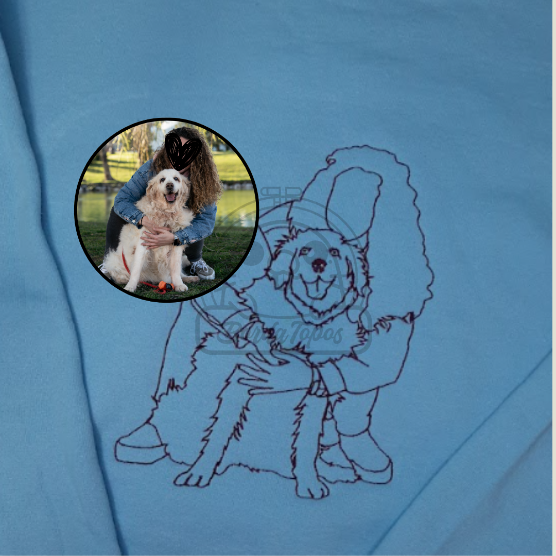 Sudadera Retrato Personalizados
