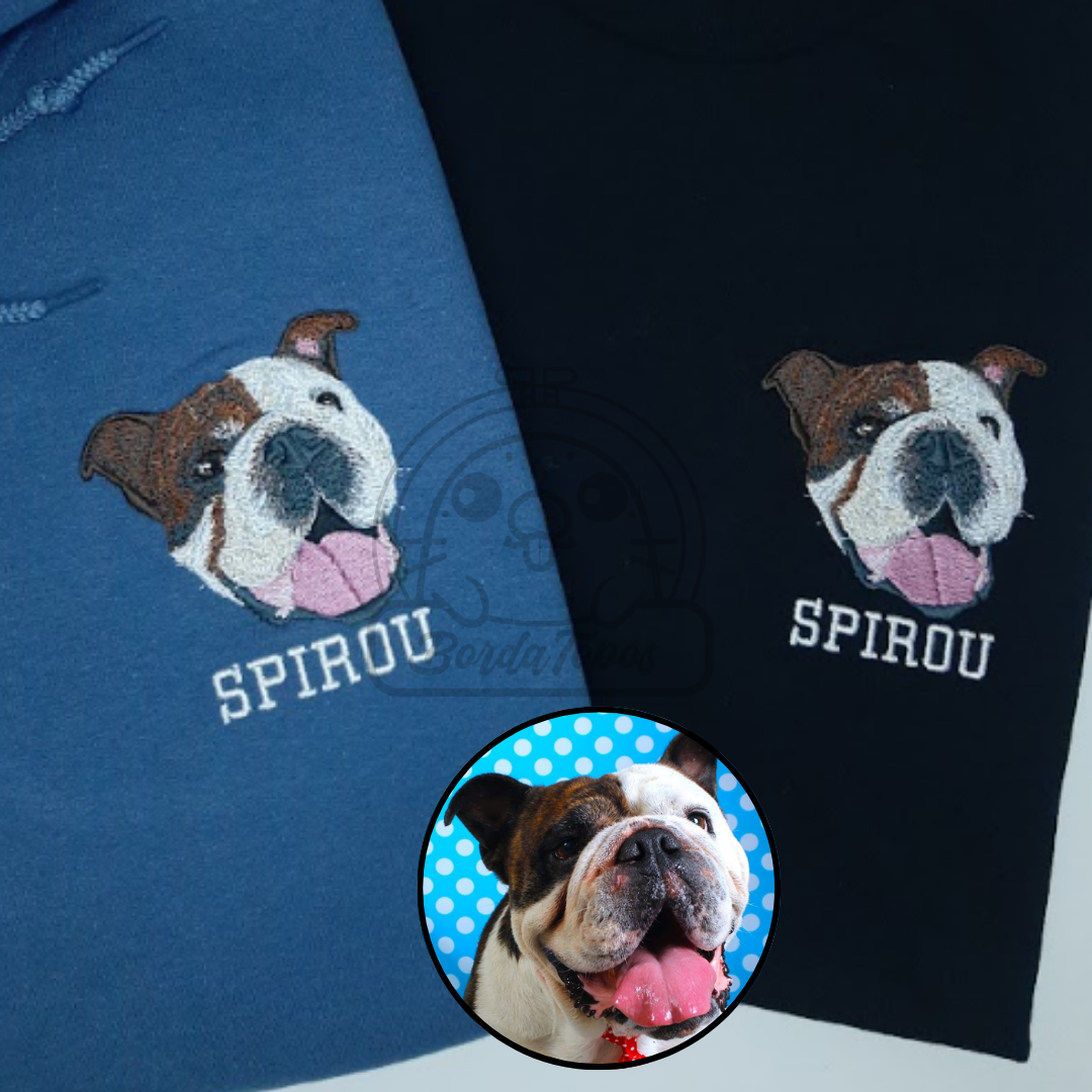 Niño Personalizado Mascota con nombre y fecha