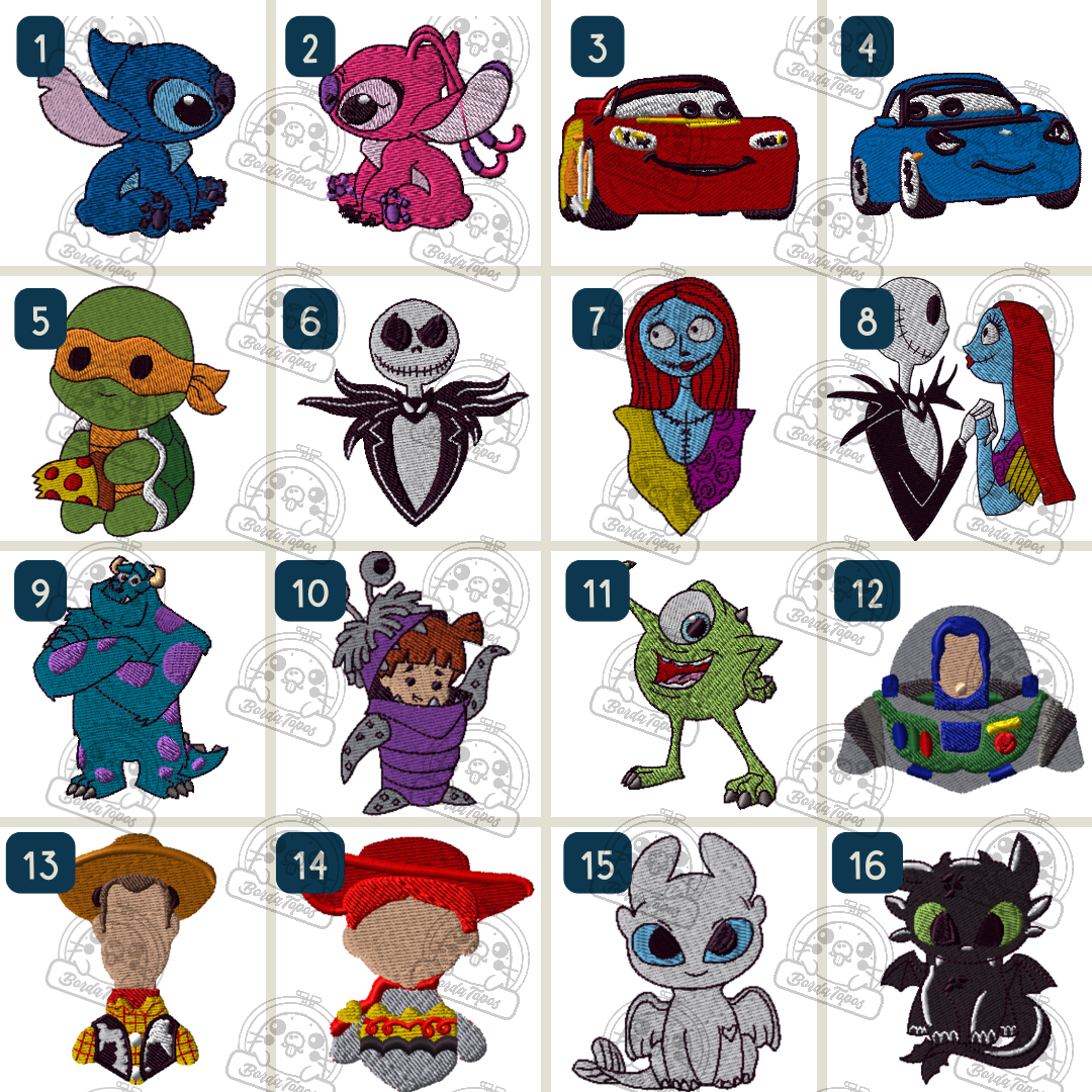 Sudadera Personajes