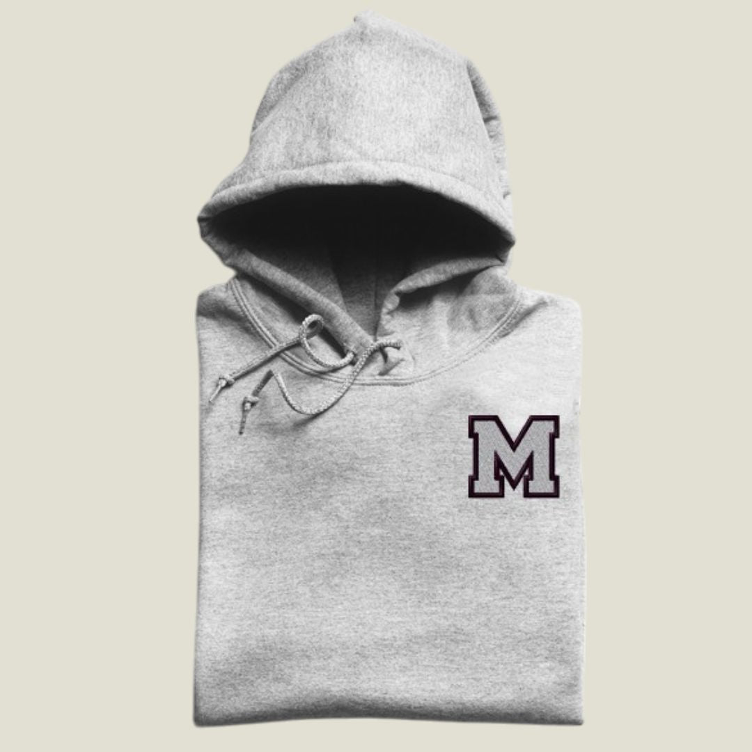 Sudadera capucha Inicial Personalizada