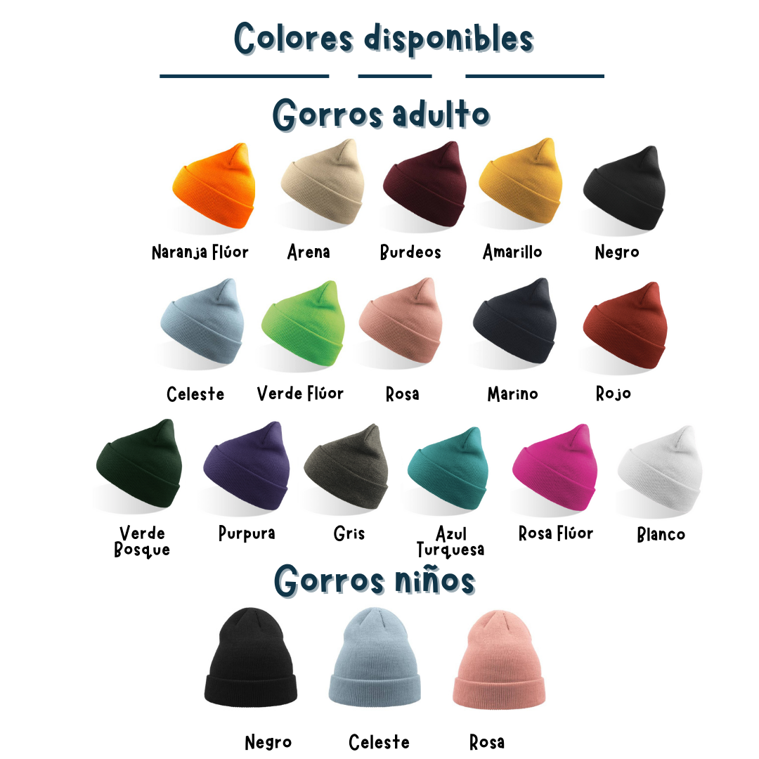 Gorros Personalizados Inicial