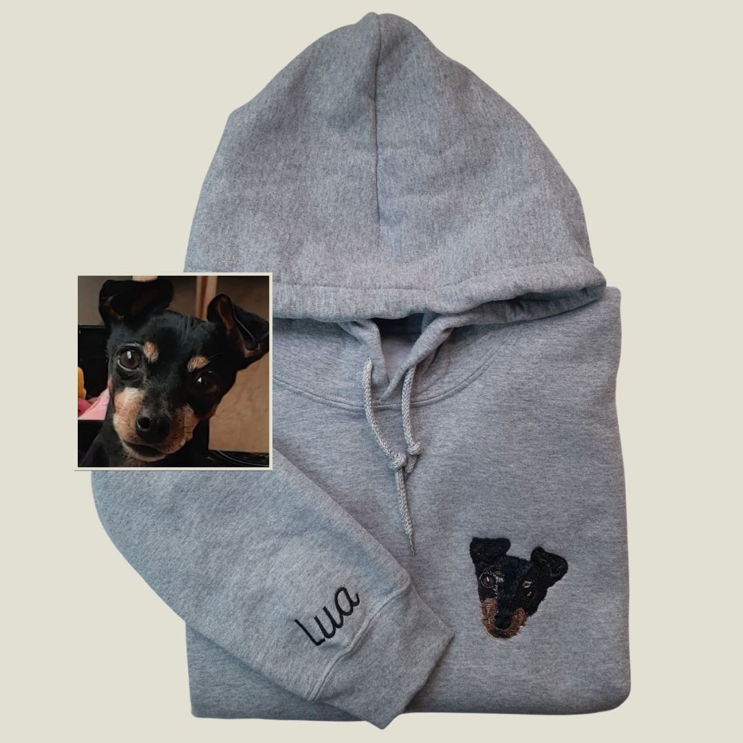 Sudadera capucha Mascota Personalizado