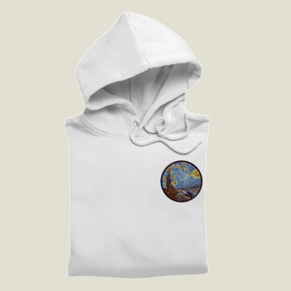 Sudadera capucha cuadros