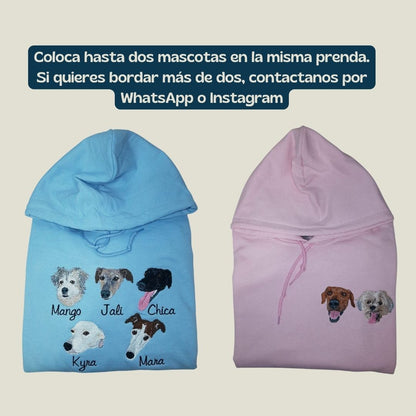 Sudadera capucha Mascota Personalizado