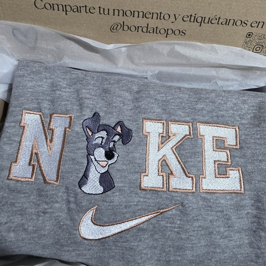 Bordado La Dama y el Vagabundo N*KE – Camiseta, Sudadera o Sudadera con Capucha