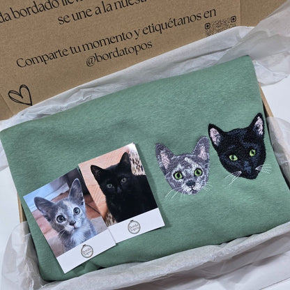 Mascota Personalizada – Camiseta, Sudadera o Sudadera con Capucha