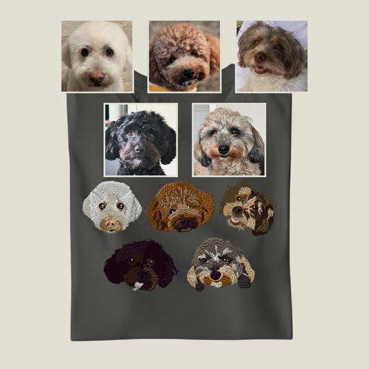 Camiseta 5 Mascotas Personalizada