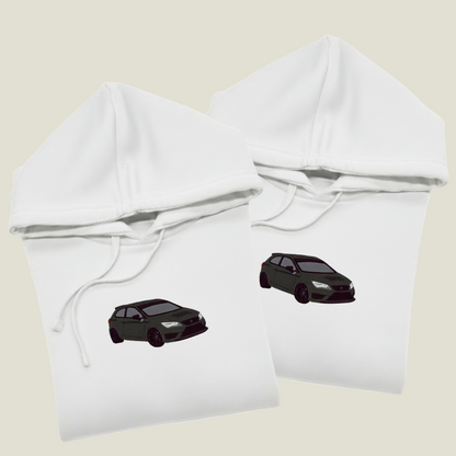 Pack Sudadera Capucha Coche Personalizada