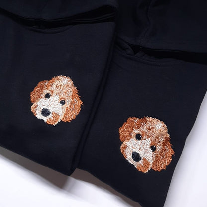 PACK 2 - Mascota Personalizada – Camiseta, Sudadera o Sudadera con Capucha