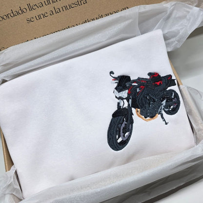 Bordado Personalizado de Coche o Moto - Camiseta, Sudadera o Sudadera con capucha