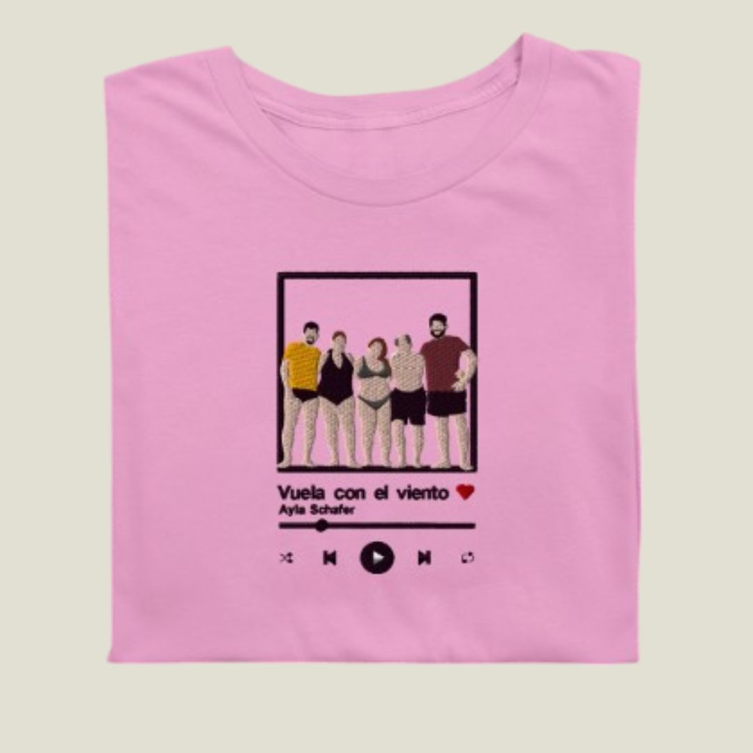 Camiseta Retrato Personalizada Spotify