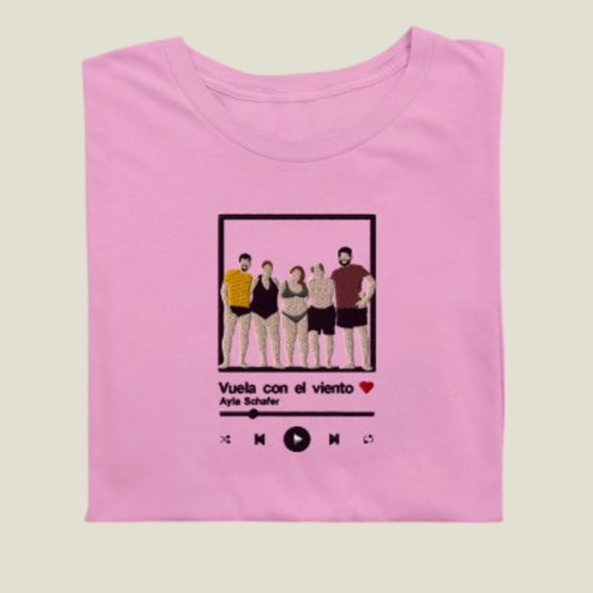 Camiseta Retrato Personalizada Spotify