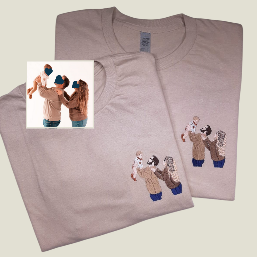 Pack Camiseta Retrato Personalizados