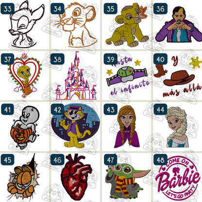 Sudadera Personajes