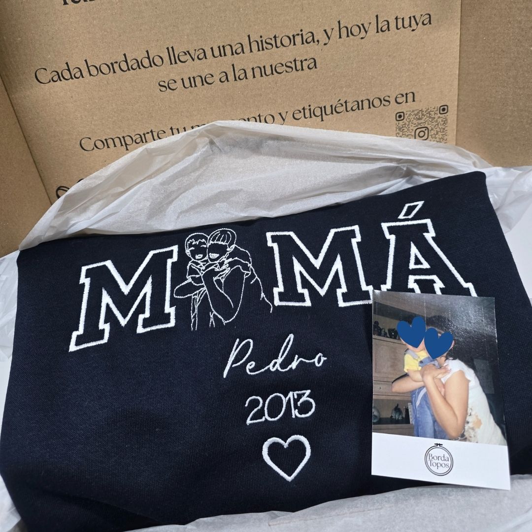 Retrato Personalizado “MOM / DAD / MAMÁ / PAPÁ”