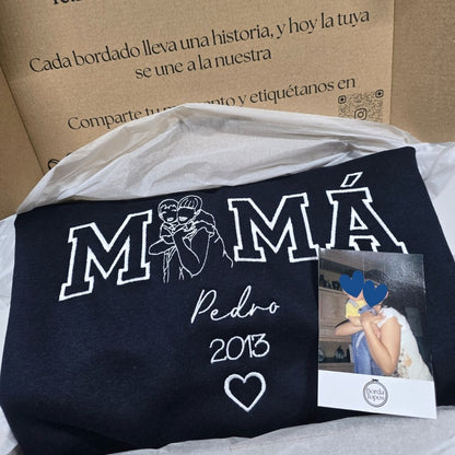 Retrato Personalizado “MOM / DAD / MAMÁ / PAPÁ”