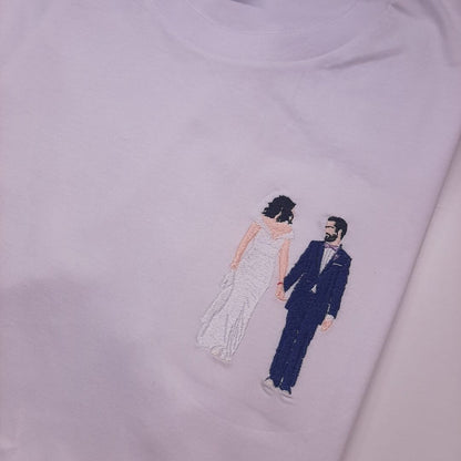 Retratos Personalizados Bordados | Sudaderas y Camisetas Únicas