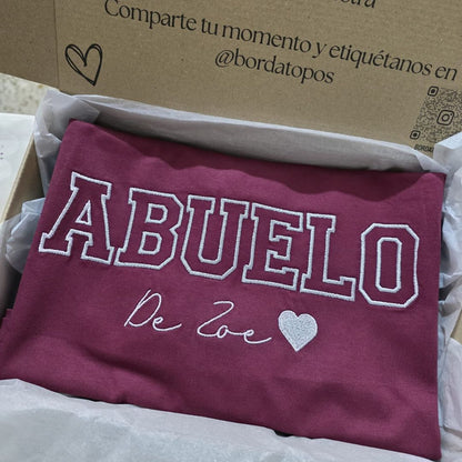 “MAMÁ / PAPÁ” con Nombre | Camiseta, Sudadera o Sudadera Capucha