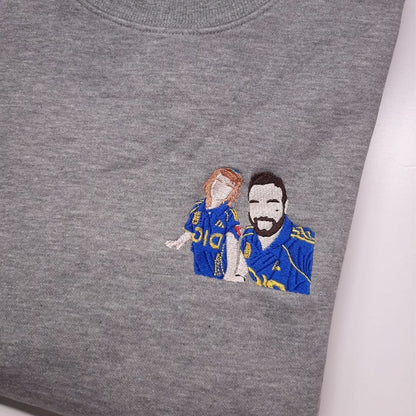 Retratos Personalizados Bordados | Sudaderas y Camisetas Únicas
