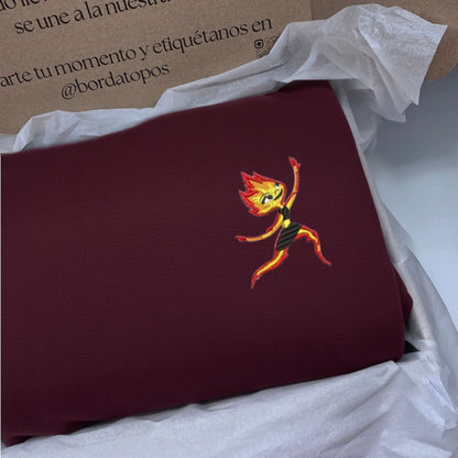 Bordado Elemental Pixar – Camiseta, Sudadera o Sudadera con Capucha