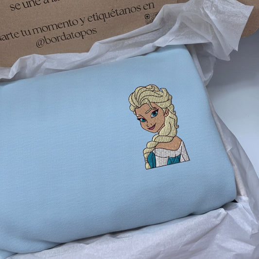 Bordado Frozen – Camiseta, Sudadera o Sudadera con Capucha