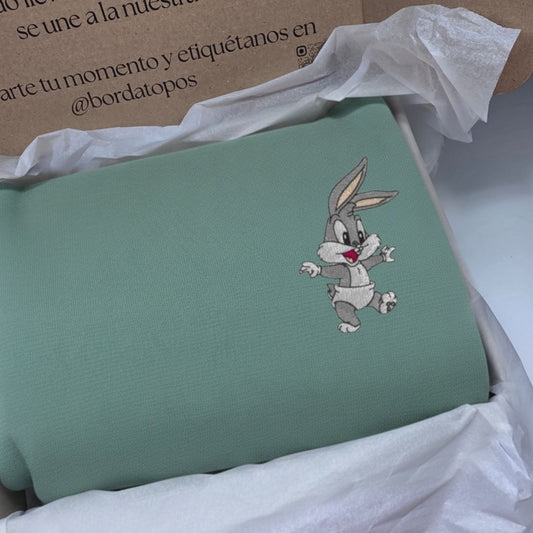 Bordado Looney Tunes Bebés – Camiseta, Sudadera o Sudadera con Capucha