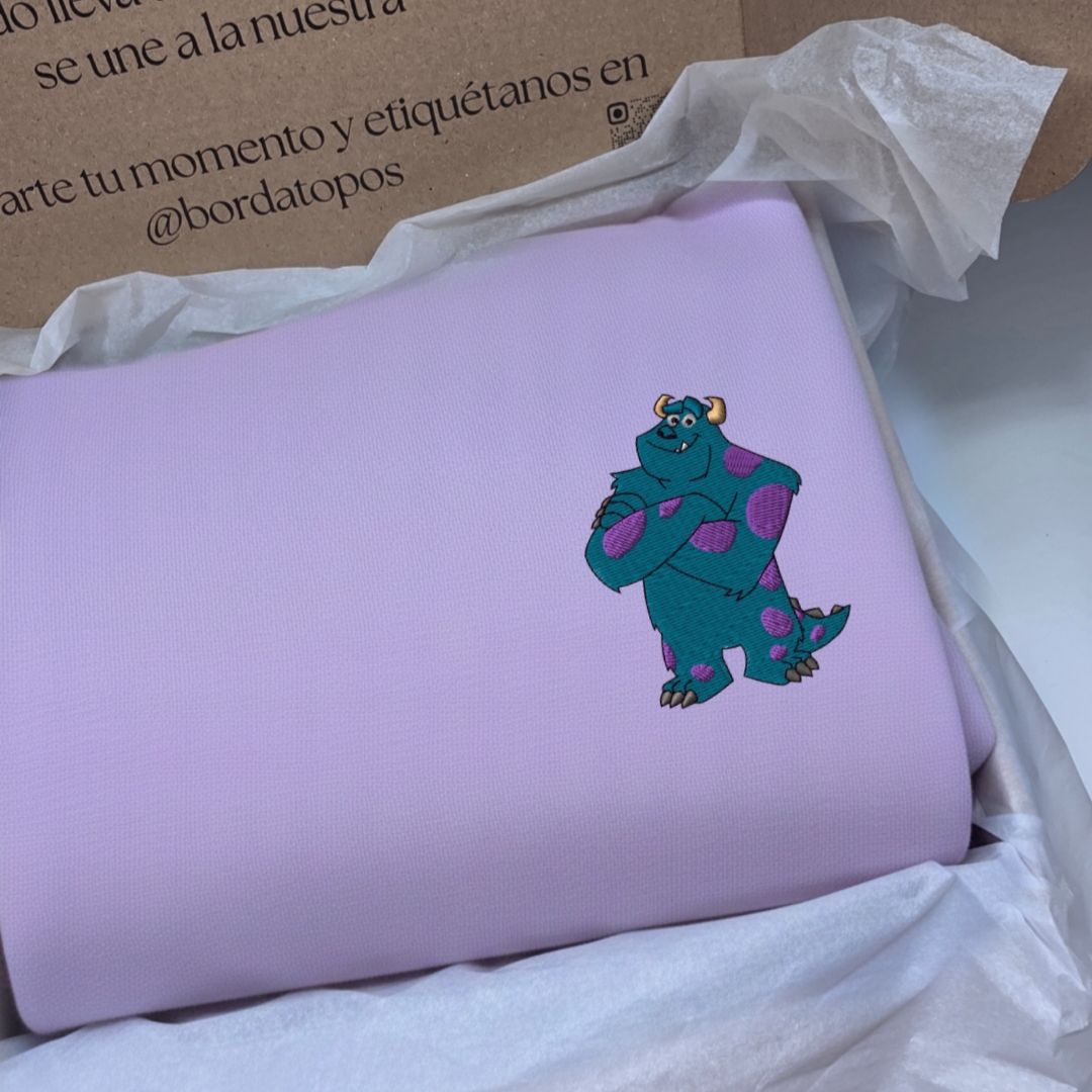 Bordado Monstruos, S.A. – Camiseta, Sudadera o Sudadera con Capucha