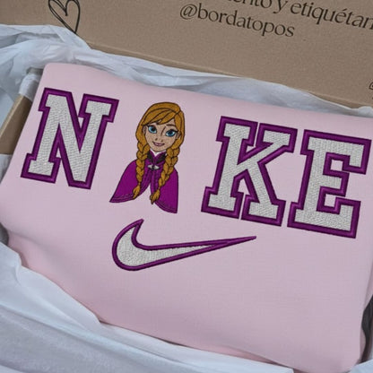 Bordado Frozen N*KE – Camiseta, Sudadera o Sudadera con Capucha