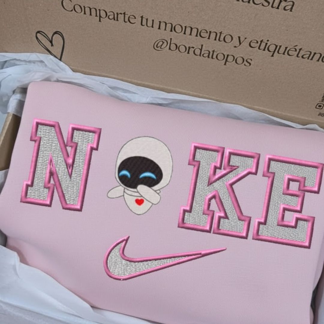 Bordado Wall-E N*KE – Camiseta, Sudadera o Sudadera con Capucha