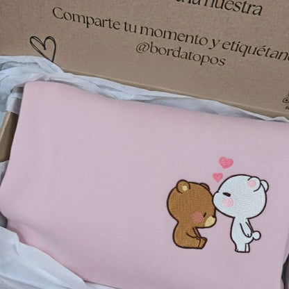 Bordado San Valentín – Camiseta, Sudadera o Sudadera con Capucha