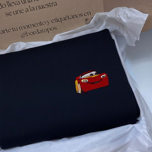 Bordado Cars – Camiseta, Sudadera o Sudadera con Capucha