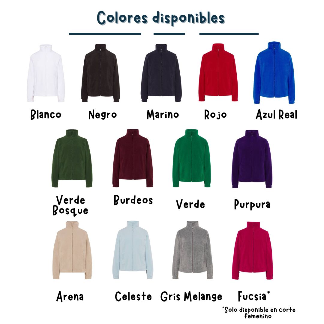 Forro Polar Profesional Personalizado