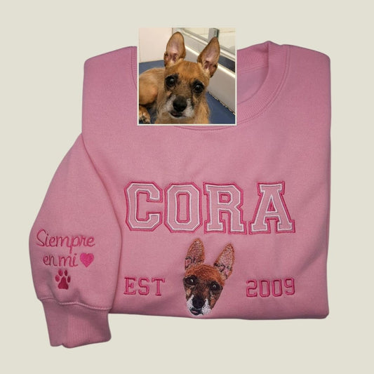 Niño Personalizado UNA MASCOTA con nombre y fecha