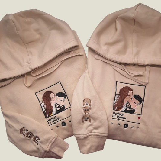 Pack Sudaderas Capucha Personalizado Spotify