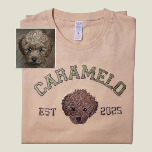 Camiseta UNA MASCOTA Personalizada Nombre y Fecha