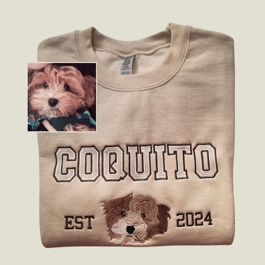 Sudadera Mascotas Personalizadas con nombre y fecha