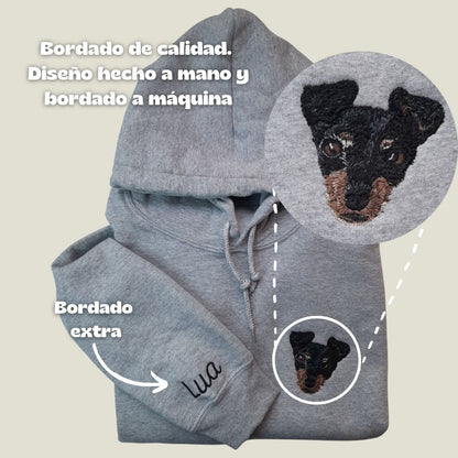 PACK 2 - Mascota Personalizada – Camiseta, Sudadera o Sudadera con Capucha